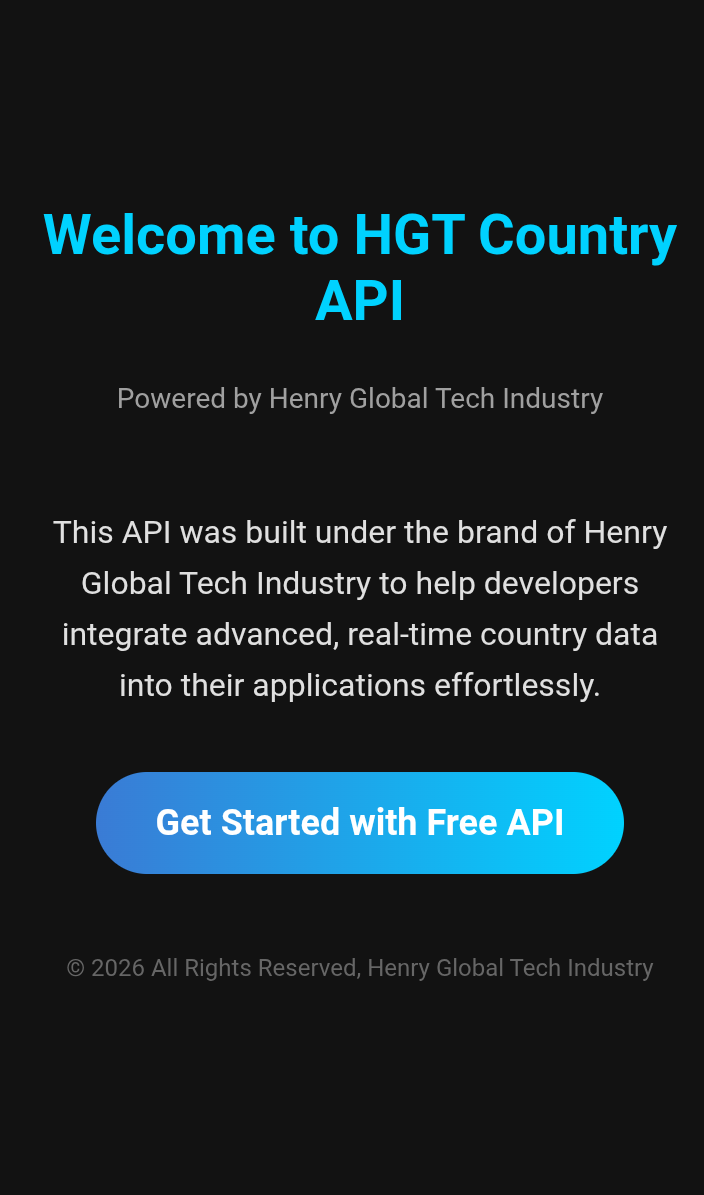 Country API 1